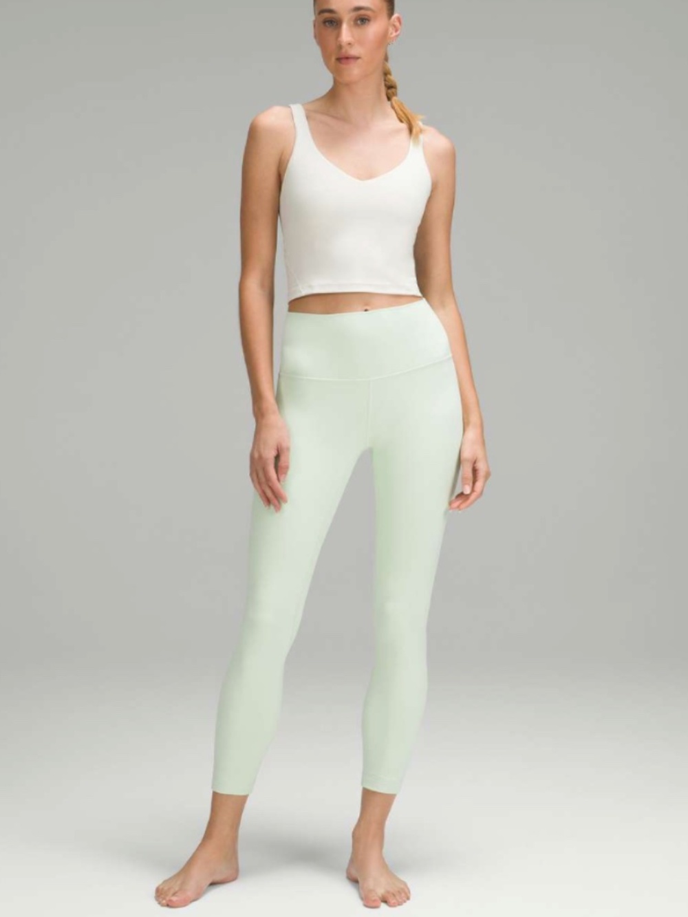 Lululemon Align High-Rise Pant 25" Kohlrabi Green?? Size 6